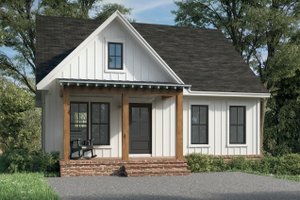 Home Plan - Country Exterior - Front Elevation Plan #430-317