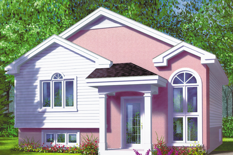 Architectural House Design - Traditional Exterior - Front Elevation Plan #25-177