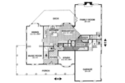 Farmhouse Style House Plan - 3 Beds 4 Baths 3074 Sq/Ft Plan #56-208 Floor 