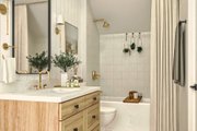 Farmhouse Style House Plan - 2 Beds 2 Baths 1056 Sq/Ft Plan #54-670 Interior 