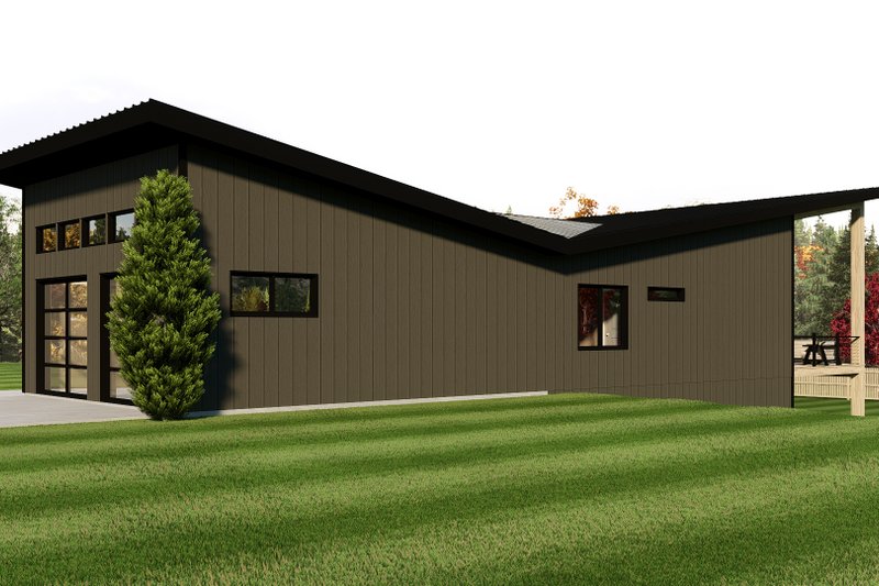 House Blueprint - Exterior - Other Elevation for Contemporary House Plan #1064-449 - 3 bed, 3.5 bath