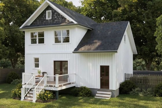 Exterior - Other Elevation for Farmhouse House Plan #79-257 - 3 bed, 2.5 bath
