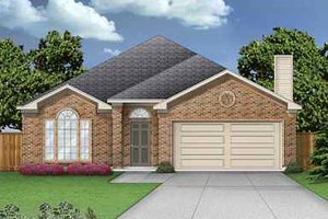 Traditional Exterior - Front Elevation Plan #84-125