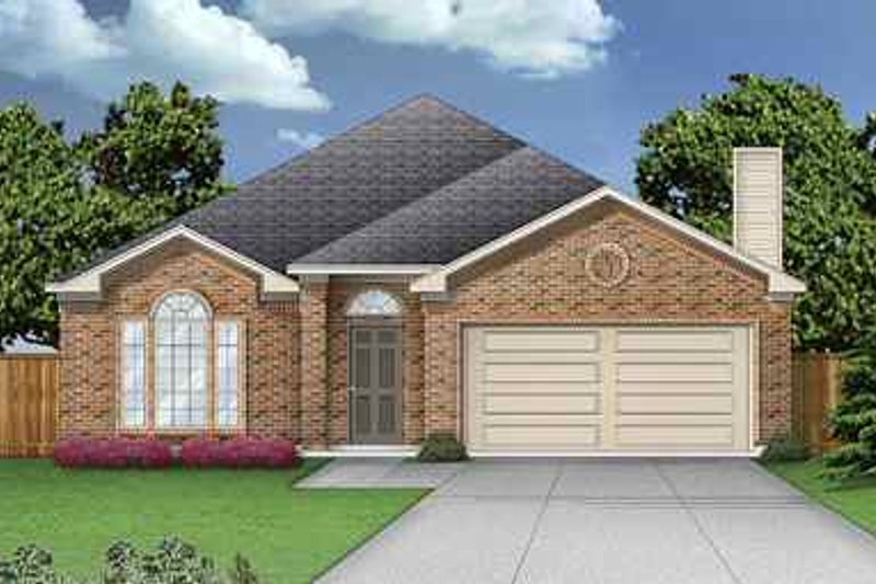 House Plan Design - Traditional Exterior - Front Elevation Plan #84-125