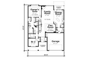 Craftsman Style House Plan - 3 Beds 3 Baths 2113 Sq/Ft Plan #20-2316 