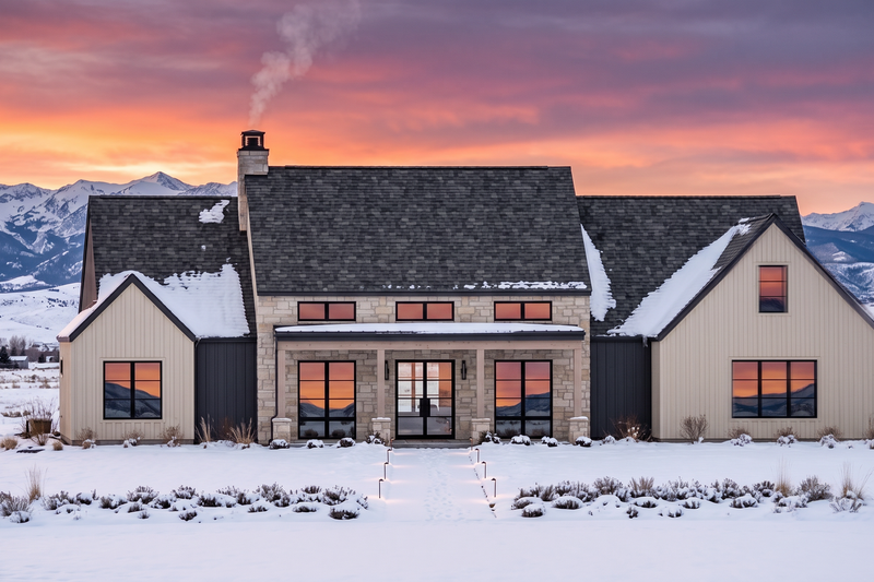Dream House Plan - Exterior - Front Elevation 5 for Farmhouse House Plan #1096-209 - 4 bed, 3 bath