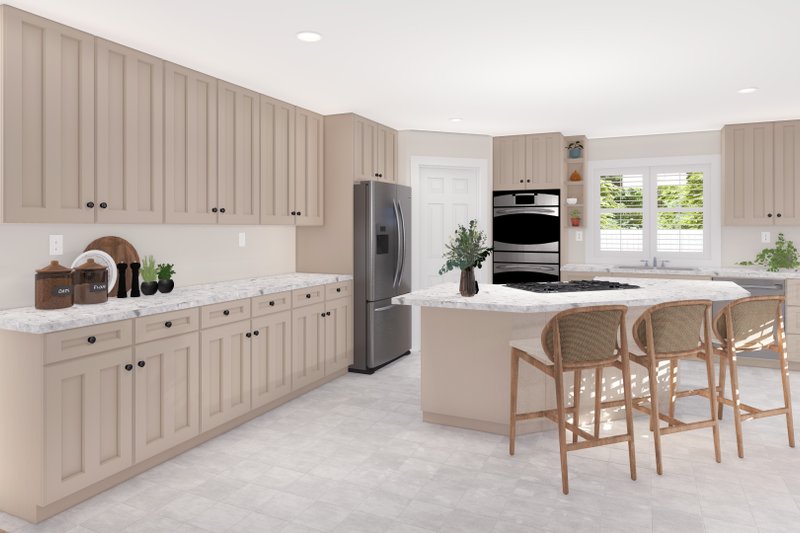 Dream House Plan - Interior - Kitchen for Ranch House Plan #1060-298 - 3 bed, 2 bath