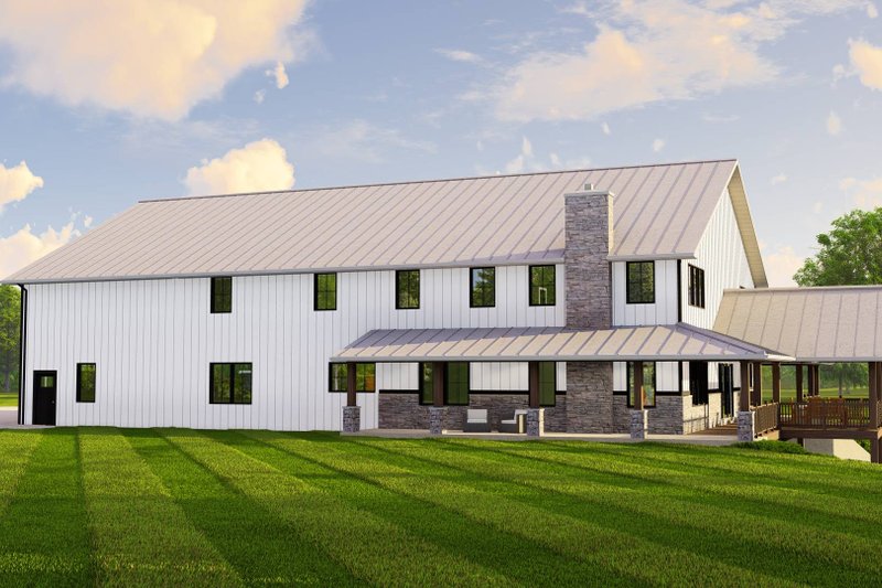 House Design - Exterior - Rear Elevation for Barndominium House Plan #1064-263 - 3 bed, 2.5 bath