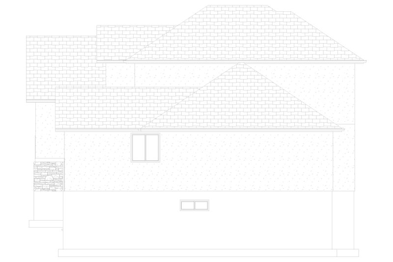Architectural House Design - Exterior - Other Elevation 1 for Traditional House Plan #1060-25 - 6 bed, 3.5 bath