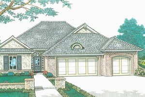 Traditional Exterior - Front Elevation Plan #310-294