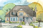 Country Style House Plan - 4 Beds 3.5 Baths 2818 Sq/Ft Plan #429-374 
