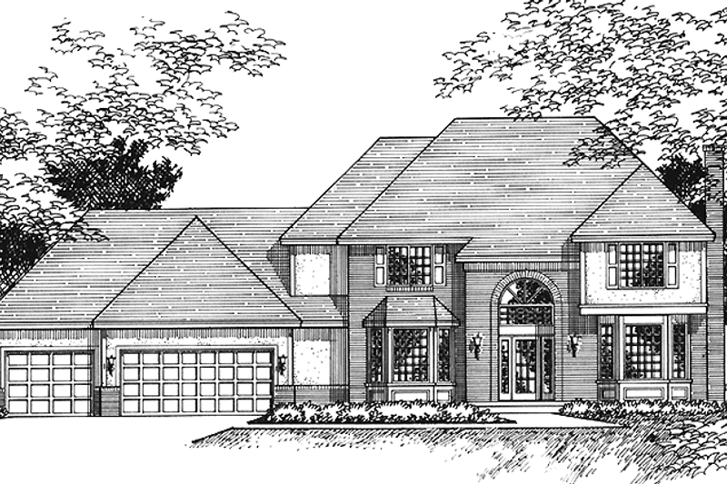 Dream House Plan - Exterior - Front Elevation 3 for Traditional House Plan #51-840 - 3 bed, 2.5 bath