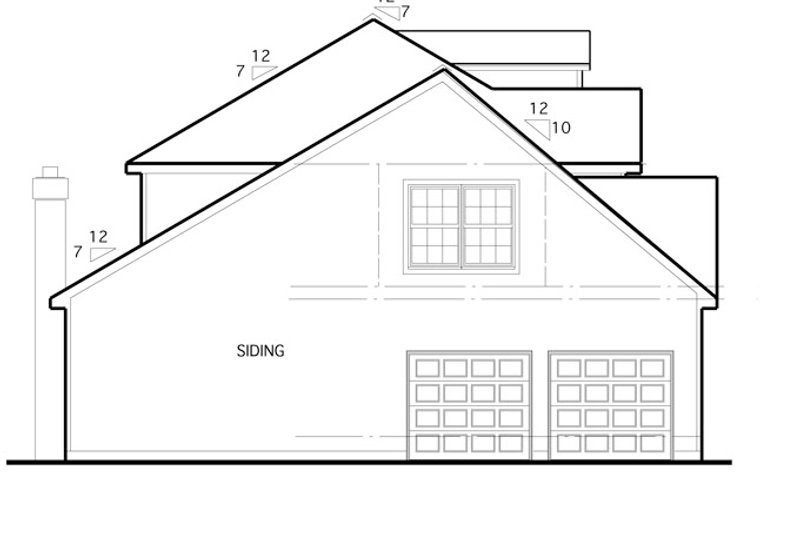 Home Plan - Exterior - Other Elevation for Colonial House Plan #1053-48 - 4 bed, 2.5 bath