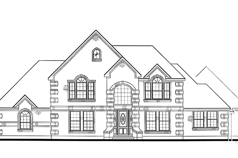 Dream House Plan - Country Exterior - Front Elevation Plan #968-37