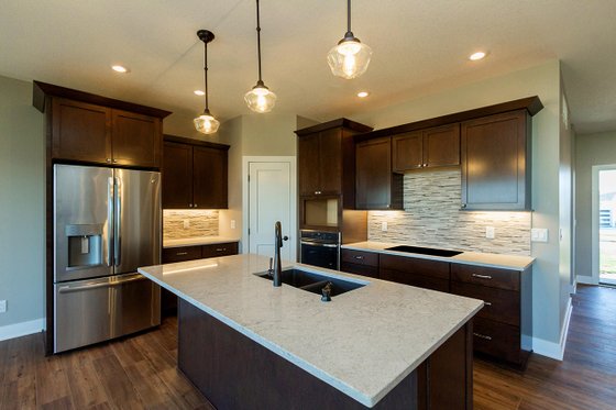 Interior - Kitchen 2 for Ranch House Plan #70-1500 - 4 bed, 3 bath