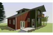 Cottage Style House Plan - 3 Beds 2.5 Baths 1492 Sq/Ft Plan #450-1 