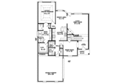 European Style House Plan - 3 Beds 2.5 Baths 2566 Sq/Ft Plan #81-751 