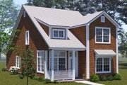 Cottage Style House Plan - 4 Beds 3 Baths 1812 Sq/Ft Plan #513-2392 Exterior 