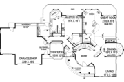 Country Style House Plan - 5 Beds 4.5 Baths 3617 Sq/Ft Plan #60-727 