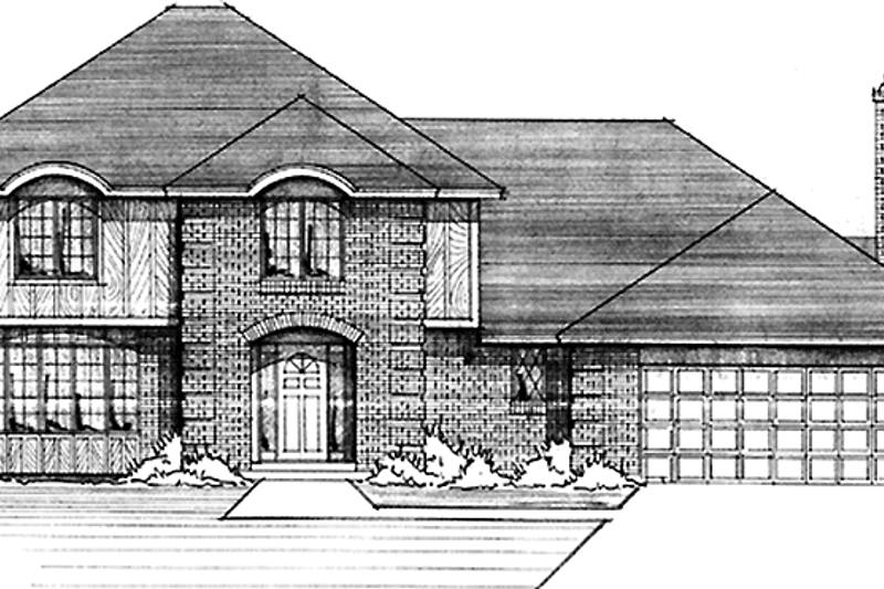 Dream House Plan - Traditional Exterior - Front Elevation Plan #51-865