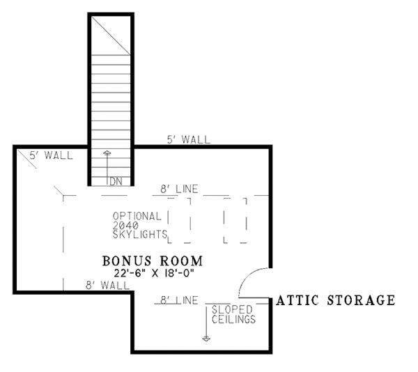 Architectural House Design - Ranch Floor Plan - Other Floor Plan #17-2789
