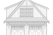 Farmhouse Style House Plan - 2 Beds 1 Baths 890 Sq/Ft Plan #1114-45 Exterior 