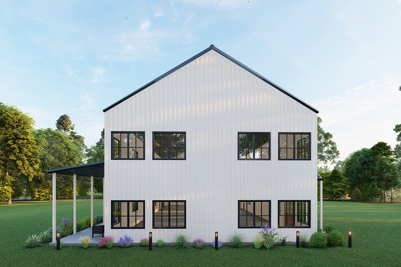 House Design - Exterior - Other Elevation 1 for Barndominium House Plan #1107-28 - 5 bed, 4 bath