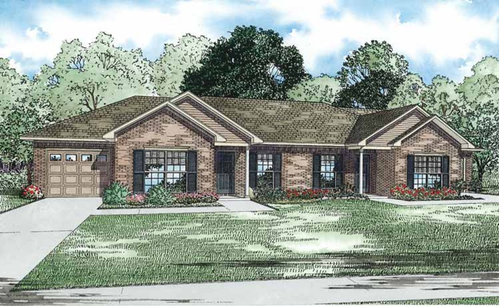 Traditional Style House Plan 4 Beds 4 Baths 2024 Sq/Ft Plan 173334