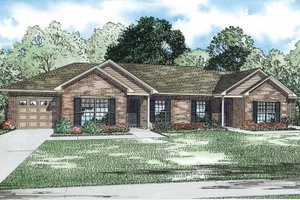 Traditional Exterior - Front Elevation Plan #17-3334