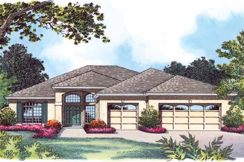 Home Plan - Traditional Exterior - Front Elevation Plan #1015-19