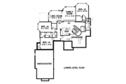 European Style House Plan - 4 Beds 5 Baths 4736 Sq/Ft Plan #67-148 