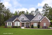 European Style House Plan - 4 Beds 3 Baths 2485 Sq/Ft Plan #929-25 