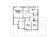 Modern Style House Plan - 4 Beds 2.5 Baths 2314 Sq/Ft Plan #20-2537 