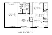 Country Style House Plan - 3 Beds 3.5 Baths 1889 Sq/Ft Plan #932-1243 Floor 