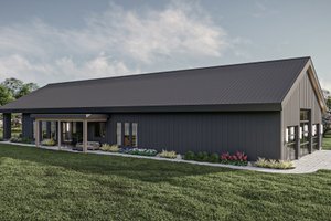 Modern Exterior - Front Elevation Plan #455-527