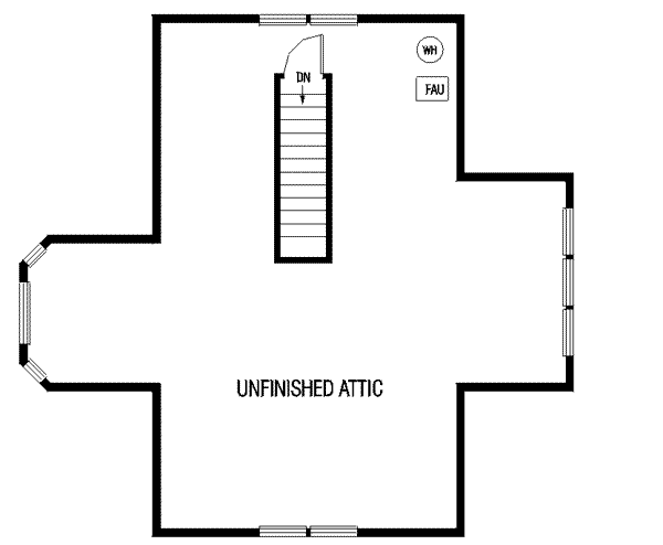 Home Plan - Traditional Floor Plan - Other Floor Plan #60-570