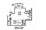 European Style House Plan - 4 Beds 3.5 Baths 3116 Sq/Ft Plan #310-1290 