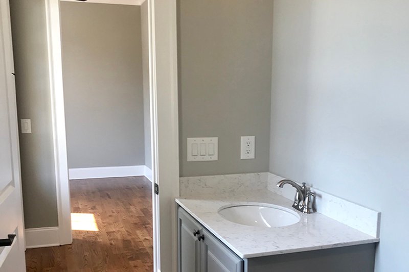 Architectural House Design - Main Floor Hall Bath