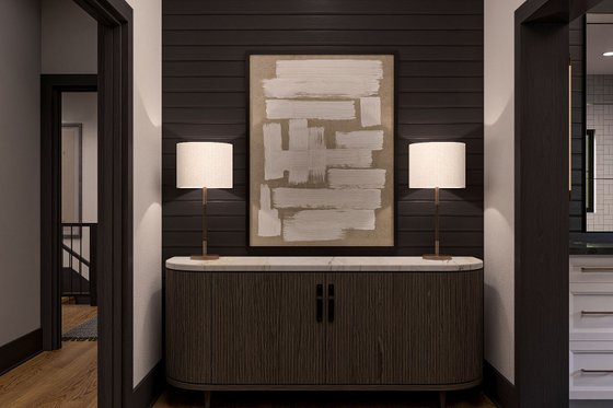 Exterior - Front Elevation 3 for Cottage House Plan #455-704 - 3 bed, 2 bath