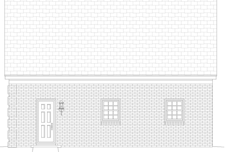 Home Plan - Exterior - Other Elevation 1 for Country House Plan #932-283, 0 bath