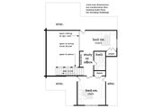 Log Style House Plan - 3 Beds 2.5 Baths 1550 Sq/Ft Plan #45-612 