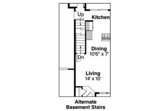 Floor Plan - Other Floor for Cottage House Plan #124-805 - 4 bed, 3 bath