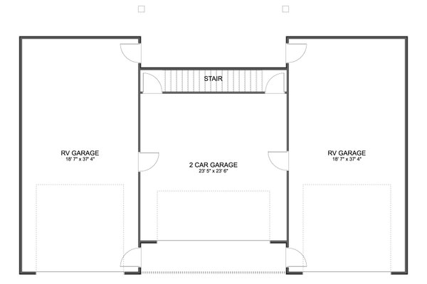 Architectural House Design - Farmhouse Floor Plan - Main Floor Plan #1060-343
