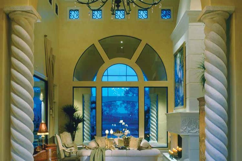 Dream House Plan - Interior - Entry for Mediterranean House Plan #930-34 - 4 bed, 4.5 bath