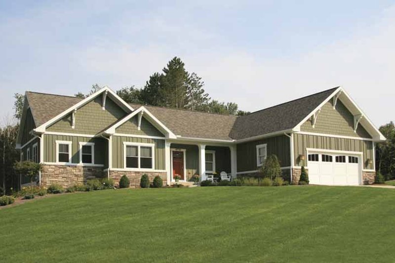 Home Plan - Exterior - Front Elevation 4 for Craftsman House Plan #928-129 - 3 bed, 2.5 bath