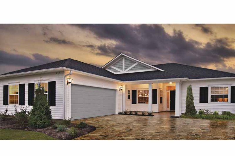 Home Plan - Exterior - Front Elevation 3 for Country House Plan #930-364 - 3 bed, 2 bath