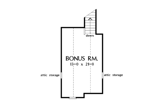 Floor Plan - Other Floor for Craftsman House Plan #929-332 - 3 bed, 3 bath