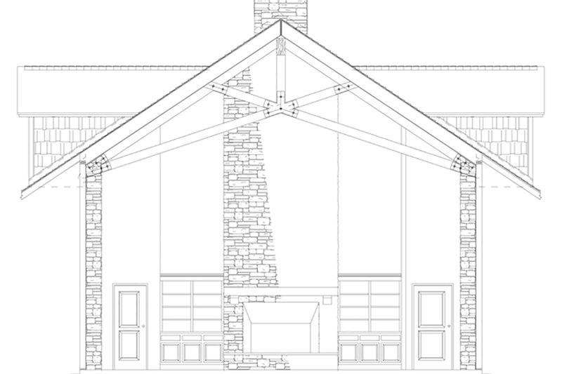 Dream House Plan - Exterior - Other Elevation for European House Plan #17-2545 - 5 bed, 4.5 bath