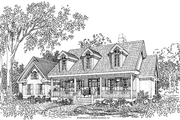 Country Style House Plan - 4 Beds 2.5 Baths 2192 Sq/Ft Plan #929-224 