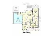 House Plan - 4 Beds 3 Baths 2490 Sq/Ft Plan #329-345 
